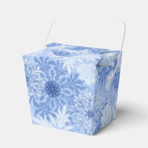 Fantasy Snowflakes 2 Favor Boxes