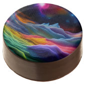 Fantasy Space Escape Chocolate Covered Oreo (Angled)