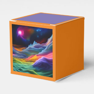 Fantasy Space Escape Favor Boxes