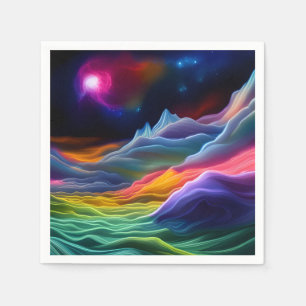 Fantasy Space Escape Napkins