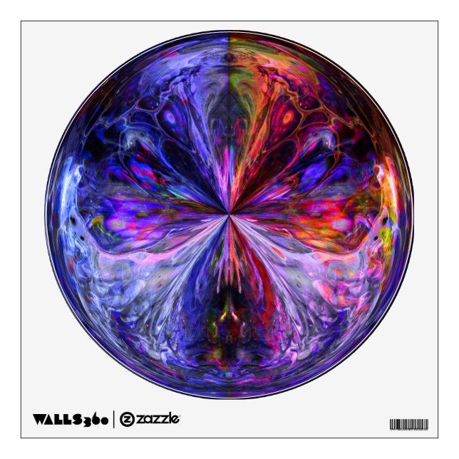 Fantasy Sphere Wall Decal (Front)