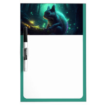 Fantasy Squirrel Dry Erase Board