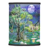 Fantasy Storybook Fairyland Landscape Image Lamp Shade (Right)