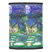 Fantasy Storybook Fairyland Landscape Image Lamp Shade (Back)