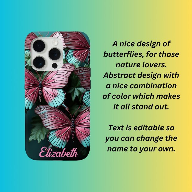 Fantasy style butterflies  Case-Mate iPhone case (Creator Uploaded)