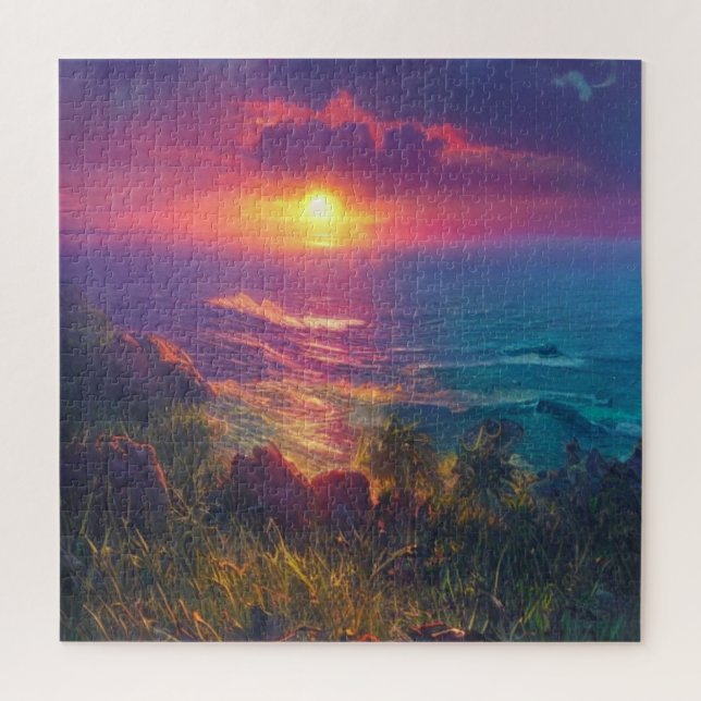 Fantasy Sunset Jigsaw Puzzle (Vertical)