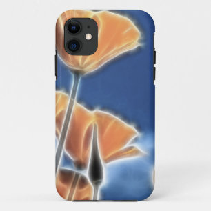 Fantasy Surreal California Poppies iPhone 11 Case