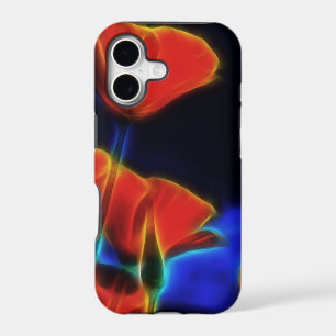 Fantasy Surreal California Poppies iPhone 17 Case
