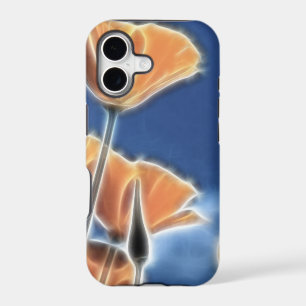 Fantasy Surreal California Poppies iPhone 17 Case