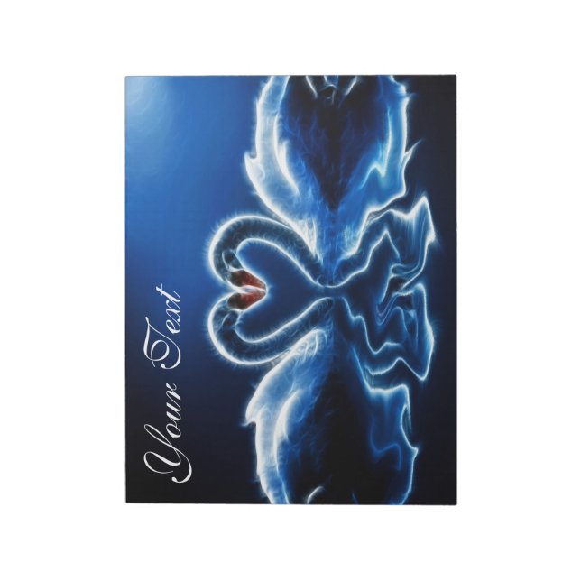 Fantasy Swans Notepad (Rotated)