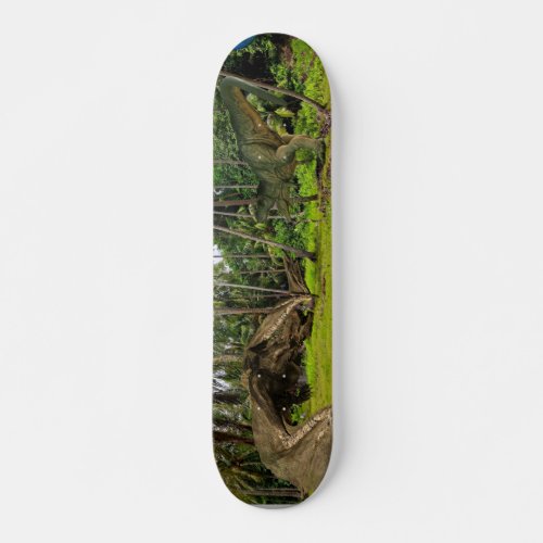 Fantasy T_Rex Tyrannosaurus Dragon battle  Skateboard