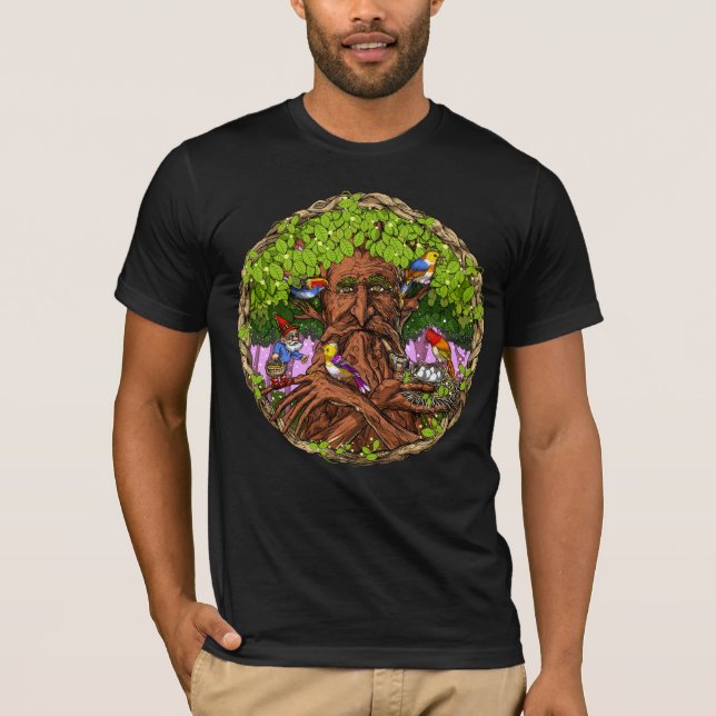 Fantasy Talking Tree T-Shirt (Front)