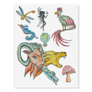 Fantasy tatto temporary tattoos