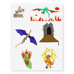 Fantasy Tattoos for Kids and Adults