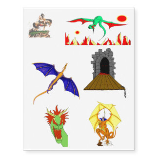Fantasy Tattoos for Kids and Adults