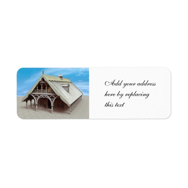 Fantasy Temple Label (Front)