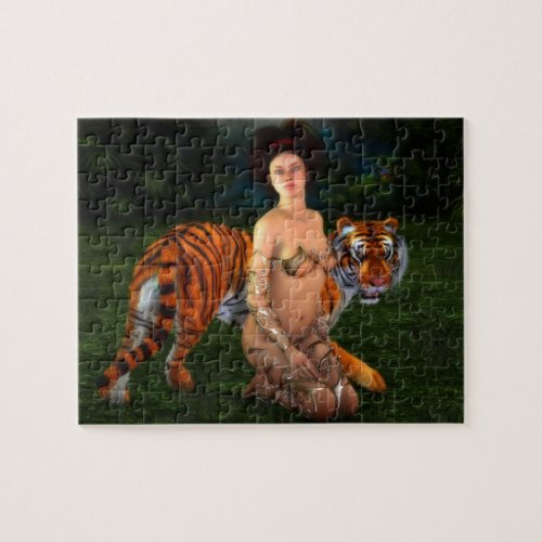 Fantasy Tiger Girl