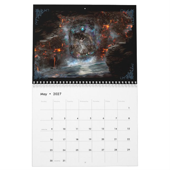 fantasy to calendar starscoldnight (May 2027)