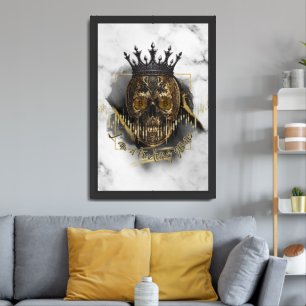 Fantasy Trade Design   Crypto Btc   Affirmations Framed Art