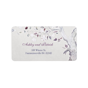 Fantasy Tree Address Label