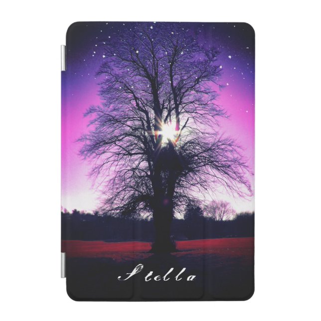 Fantasy Tree and your name iPad Mini Cover (Front)