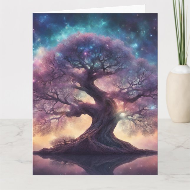 Fantasy Tree Art Card (Front)