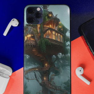 Fantasy Tree House Digital Artwork iPhone 13 Pro Case