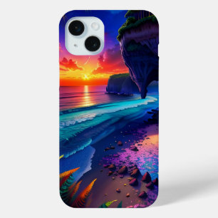 Fantasy Tropical Beach Four iPhone 15 Plus Case