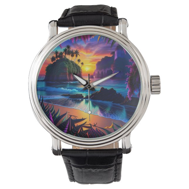 Fantasy Tropical Beach Three Watch (Front)