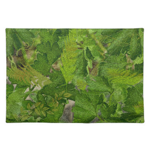Fantasy Tropical Forest Cloth Placemat