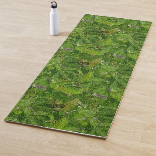 Fantasy Tropical Forest Yoga Mat