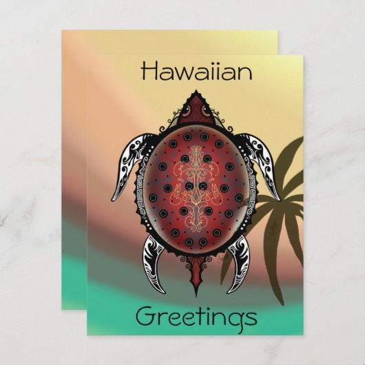 Fantasy Turtle Tattoo (Front/Back)