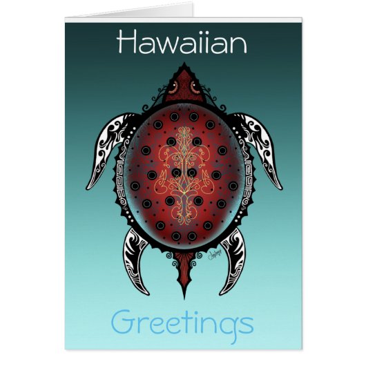 Fantasy Turtle Tattoo Cards (Front)