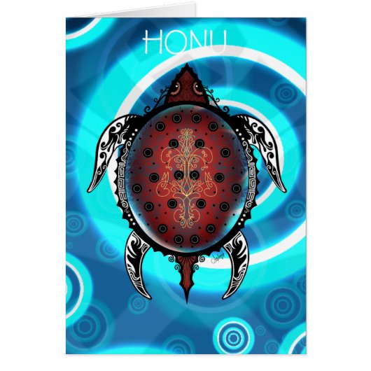 Fantasy Turtle Tattoo Cards (Front)
