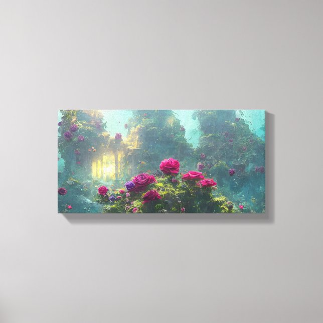FANTASY Under Water - Wrapped Canvas Print (Front)