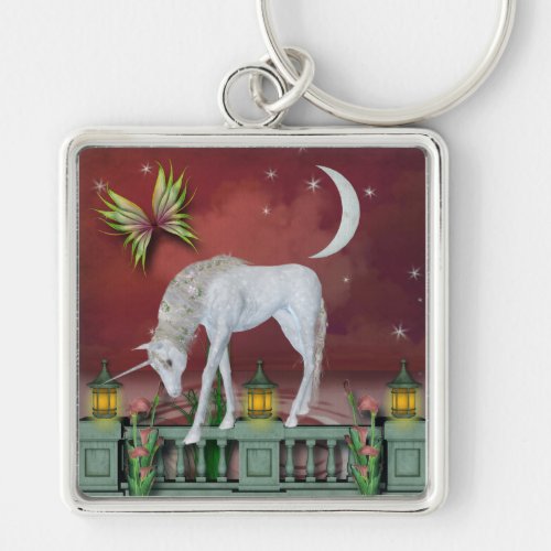 Fantasy Unicorn Keychain