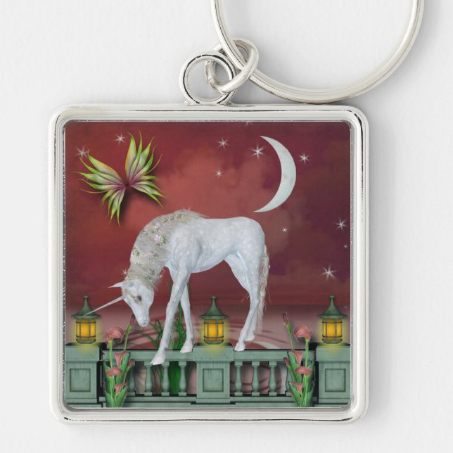 Fantasy Unicorn Keychain (Front)