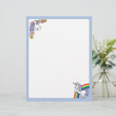 Fantasy Unicorn Letterhead (Standing Front)