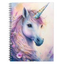 Fantasy Unicorn Notebook 6.5 x 8.75 inch
