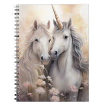Fantasy Unicorn Notebook 6.5 x 8.75 inch