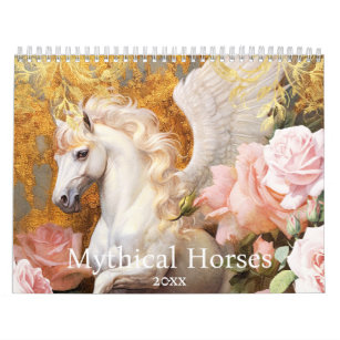 Fantasy Unicorns and Pegasus Calendar