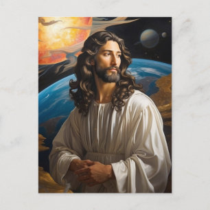 *~* Fantasy Universe with Planet Earth AP50 Postcard