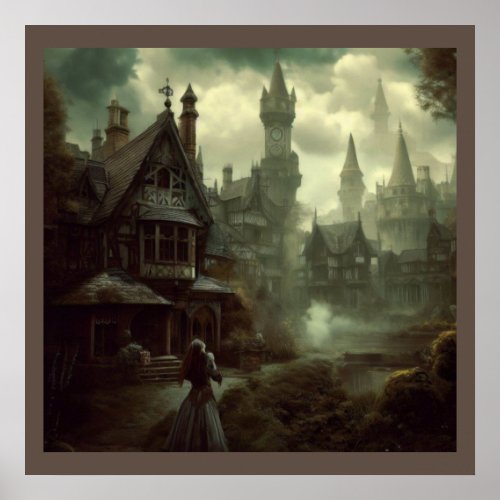Fantasy Victorian England 3 Poster
