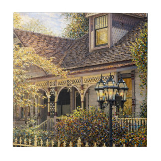 Fantasy Victorian Gingerbread I Ceramic Tile
