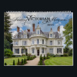 Fantasy Victorian Mansions Calendar<br><div class="desc">Step into a world of fantasy each month with imaginative images of opulent Victorian spaces, including gracious exterior, bedroom and bath, festive dining and living spaces decorated for the holidays, music room, grand staircase, foyer, conservatory, table set for tea and elaborate gazebo. Grid pages include antique decorative backgrounds, which can...</div>