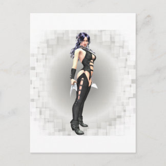 Fantasy Warrior 02 Postcard