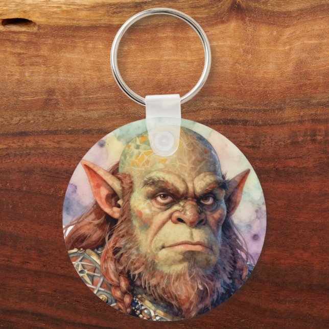 Fantasy Warrior: Dagar Keychain (Front)