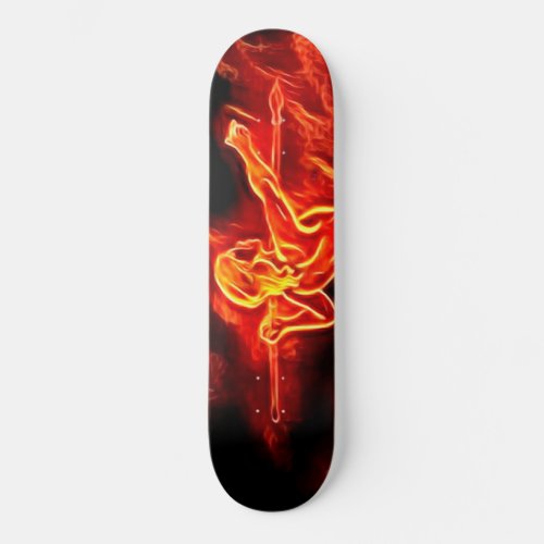 Fantasy Warrior Girls  Skateboard