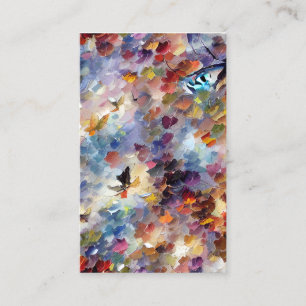 Fantasy Watercolor Background Business Card
