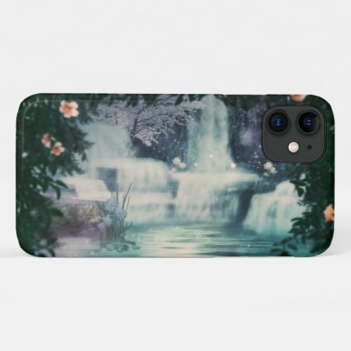 Fantasy Waterfall Cascade iPhone 11 Case